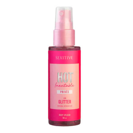 Body splash hot inevitable privée con glitter Sexitive