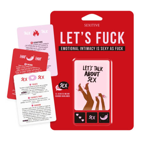 Let’s Fuck, juego de cartas + dados